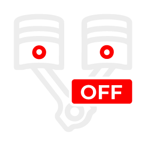 Cylinder off